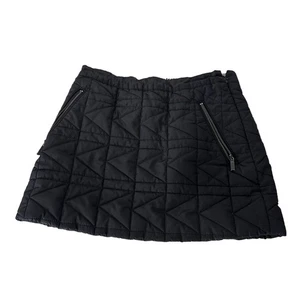 Karl Lagerfeld Mädchen Größe 8 schwarz Stepprock Mini kurz Reißverschluss Taschen  - Bild 1 von 5