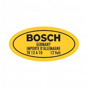 Bosch 12 Volt Coil Decal Porsche 356 - Bild 1 von 3