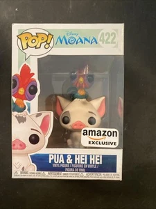 Funko Pop! Figura Vinilo Disney Moana Pua y Hei Hei #422 Exclusiva de Amazon - Imagen 1 de 12