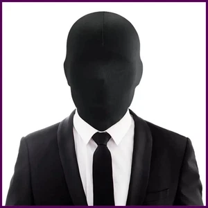 Máscara de cabeza completa de spandex negro protección solar UV pasamontañas para cosplay bicicleta de esquí - Imagen 1 de 24