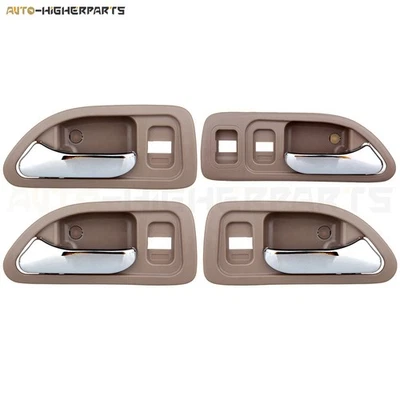 For 1994-1997 Honda Accord Beige Interior Door Handles Left Right side 4 Pcs - Imagem 1 de 4