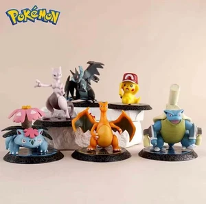 Pokémon Figuras Set 6 Piezas 7cm - Juguete Coleccionista Acción Anime Minifiguras - Imagen 1 de 5