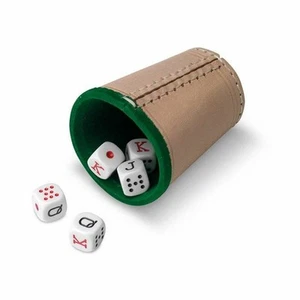 Cubilete con Dados de Póker Cayro - Imagen 1 de 2