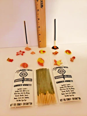 Shrimp Lollie Stix Nano 25 ct Garden Variety & Holder - Image 1 of 4