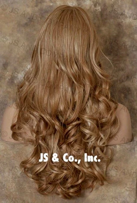 Peluca Completa Mezcla CABELLO HUMANO EXTRA LARGO SEGURO PARA EL CALOR Mezcla Rubia Fresa WBNY 27-613 Foto 1 de 4