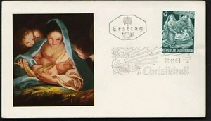 CHRISTKINDL (Austria's Christmas Village) AUSTRIA Cover 1963 (K656) - Picture 1 of 1