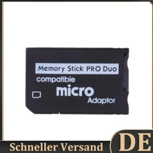 Carte TF vers MS, adaptateur carte, accessoires, adaptateur carte Memory Stick pour Pro Duo D - Photo 1/6
