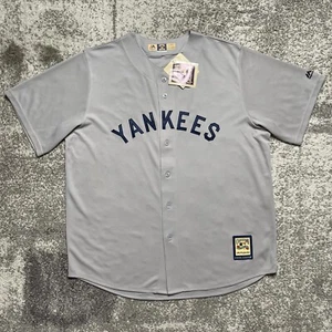 Majestic Cooperstown MLB New York Yankees Mickey Mantle Baseball Jersey Mens XL - Picture 1 of 6