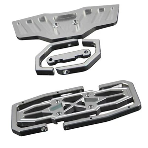 GTB CNC Aluminium Stoßstange vorne hinten für 1/5 RC Auto HPI KM RV Baja 5b ss 5t 5sc - Bild 1 von 7