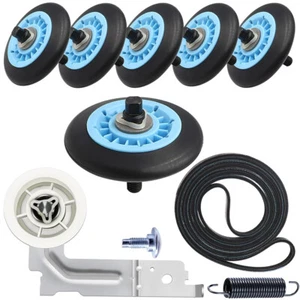 For Samsung Dryer Repair Kit DC97-16782A Roller 6602-001655 Belt DC93-00634A - Picture 1 of 12