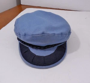 Vintage Aegean Greek Fisherman Cap Blue Denim Gr. 59-7 3/8 super gepflegt! - Bild 1 von 8