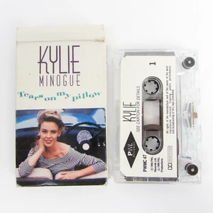 Kylie Minogue Tears On My Pillow Cassingle / Cassette Single Tape Rare Card - Imagen 1 de 5