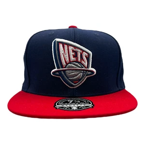 New Jersey Nets NBA Mitchell & Ness Original Dynasty Fitted Hat/Cap Size 7 3/8 - Picture 1 of 8