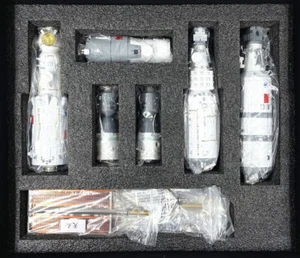 1:90 China Luft- und Raumfahrt Raumstation Modell Kombination Legierungsmodell mit Box Geschenk - Bild 1 von 21