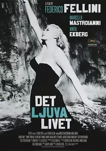 Póster sueco B1 de La Dolce Vita R2016 - Imagen 1 de 1