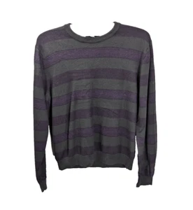 Jersey Calvin Klein 100% Lana Italiana Fina Gris Hombres Reino Unido M - Imagen 1 de 7