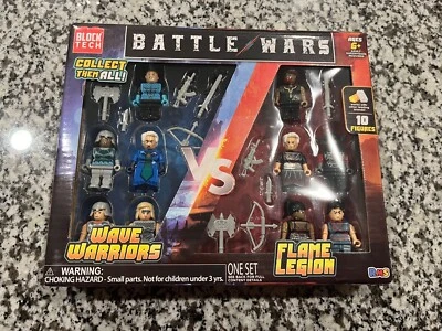 Battle Wars de Block Tech ¡Colecciona todas!  Wave Warriors/Leyendas de la Llama  Foto 1 de 2