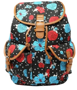 Mochila/bolso con cordón Bravo 15 pulgadas floral de agua nueva - Imagen 1 de 2