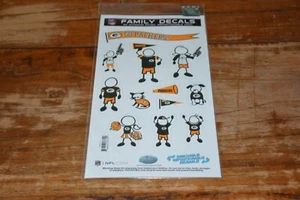 NFL Family Decals GREEN BAY PACKERS Removable Repositionable Reusable 12 Pcs - Picture 1 of 1