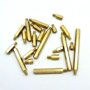 Hex M4 Male Pillar Standoff Hexagonal Brass Spacer Support - Picture 1 of 3
