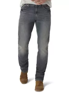 Wrangler Men's Retro Slim Fit Straight Leg Jean, Dark Knight, 29W x 34L - Picture 1 of 4