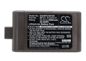 2000mAh Battery for Dyson DC16 Handheld Vacuum Cleaner 22.2V Li-ion - Picture 1 of 5