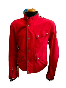 GIACCA MOTO BELSTAFF ROSSO TAGLIA XL - Foto 1 di 2