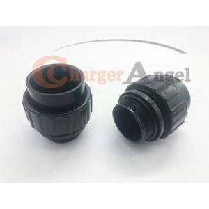 2pc Union Plumbing Joints 2" NPT x 2" Slip swimming Pool spa Pump fitting CPVC - Picture 1 of 9