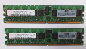 Hynix RAM. HYMP512P72CP4  2 MODULES x 1gb each  - Picture 1 of 3