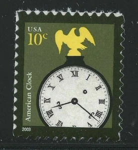 US Scott #3757, Single 2003 American Clock 10c VF MNH - Picture 1 of 1