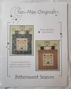 San-Man Originals Bittersweet Season counted cross stitch chart only - Picture 1 of 2
