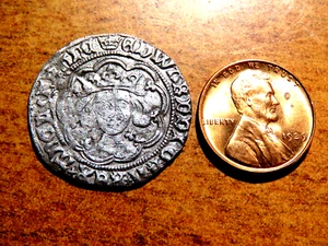 Alta qualità XF/AU Inghilterra Edoardo IV Silver Groat (Fourpence) (1464-1465) D11 - Foto 1 di 2