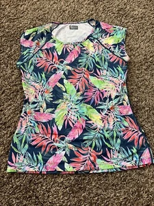 Athleta Women’s Tee Floral M - Picture 1 of 4