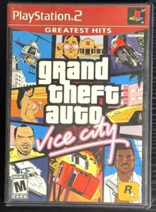 Grand Theft Auto Vice City PlayStation 2 Greatest Hits Completo - Foto 1 di 3