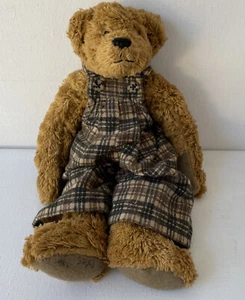 OOAK ARTIST TEDDY BEAR SIGNED JUDI BATES JOINTED COTTON 96’ - Picture 1 of 9