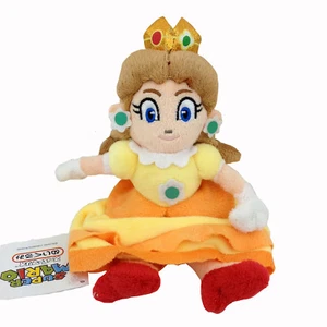 Super Mario Bros Princess Daisy Plush Toy Soft Stuffed Animal Yellow 7" - Picture 1 of 6