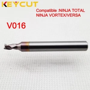 Fresadora de carburo V016 de 2,3 mm apta con Keyline Ninja Total Vortex Versa - Imagen 1 de 5