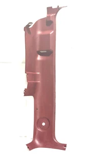 1987-1991 Ford F150 F250 F350 SINGLE CAB PASSENGER SIDE RIGHT B PILLAR TRIM RED - Picture 1 of 15