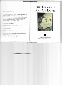 The Japanese Art of Love : A Pillow Book by Alec Reed and HarperCollins... - Picture 1 of 3
