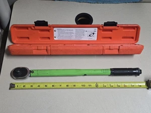 OEM  1/2" Torque Wrench – 10-150 ft/lbs. #57043 * NICE CONDITION! + Case - Picture 1 of 11