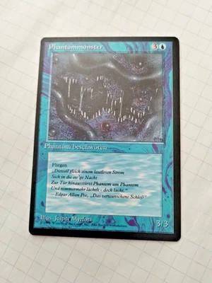 Mtg Phantom Monster (Phantommonster) German FBB Miscut Regular - Uncirculated - Image 1 of 3