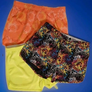 3 pair SO Brand Mesh Girls Shorts With FOLD OVER Waistband ~ Size L (14) - Picture 1 of 9