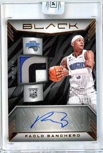 2022 Panini Black Paolo Banchero #RMA-PBC /15 RPA Basketball Card - Picture 1 of 2