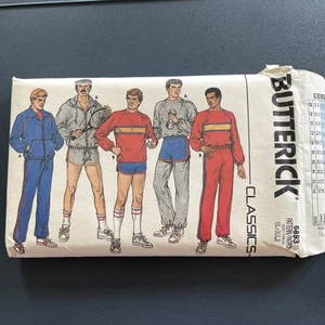Butterick Classics 6893 Mens Jacket Top Shorts Pants Pattern L-XL (30-48) Uncut - Picture 1 of 4