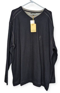 NWT Method Dark Navy Long Sleeve Pull Over Top Size XXL - Picture 1 of 11