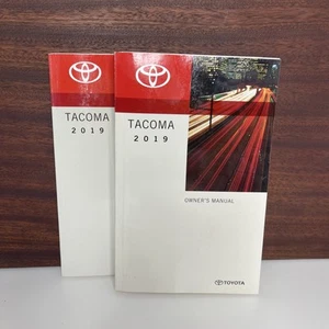 2019 Toyota Tacoma Complete Owner's Manual+Nav Manual - Bild 1 von 1
