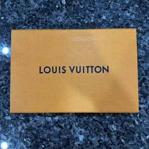 Louis Vuitton Naranja Auténtico Cierre Magnético Caja de Regalo Vacía - Imagen 1 de 12