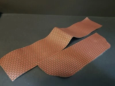 Holiday Time Santas Workbench Christmas Village Red Brick Path Road Sidewalk - Image 1 of 4