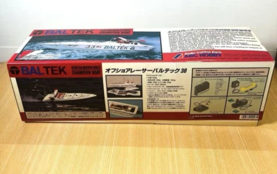 Unassembled Electric Remote Control Boat Offshore Racer Baltek 38 Model Fast - Image 1 of 4