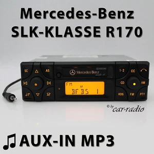 Mercedes R170 Radio Audio 10 BE3200 MP3 AUX-IN Becker Kassettenradio SLK-Klasse - Bild 1 von 12